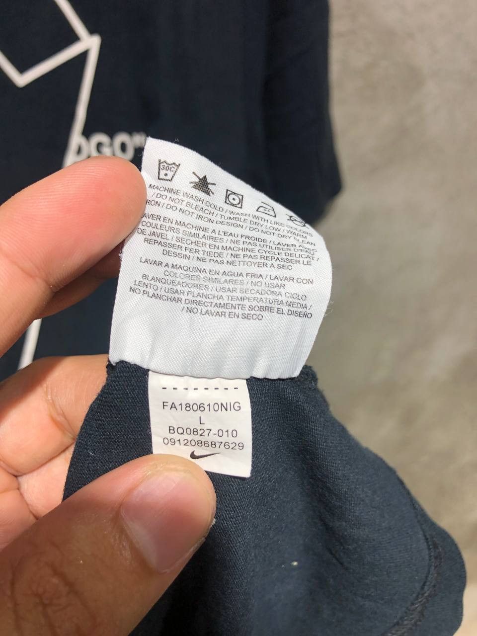 Nike × Off-White Nike X Off-White NRG Eagle Tuxedo Tee Size US L / EU 52-54 / 3 - 8 Thumbnail