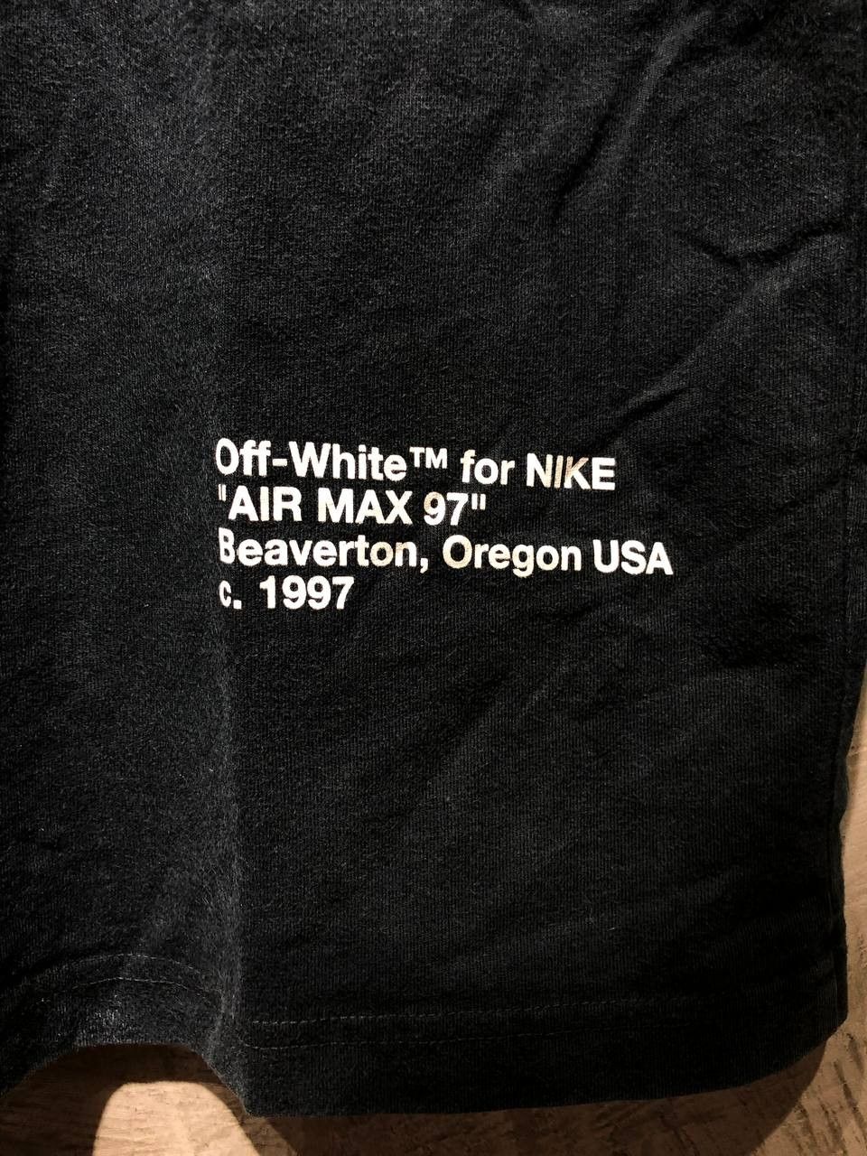 Nike × Off-White Nike X Off-White NRG Eagle Tuxedo Tee Size US L / EU 52-54 / 3 - 6 Thumbnail
