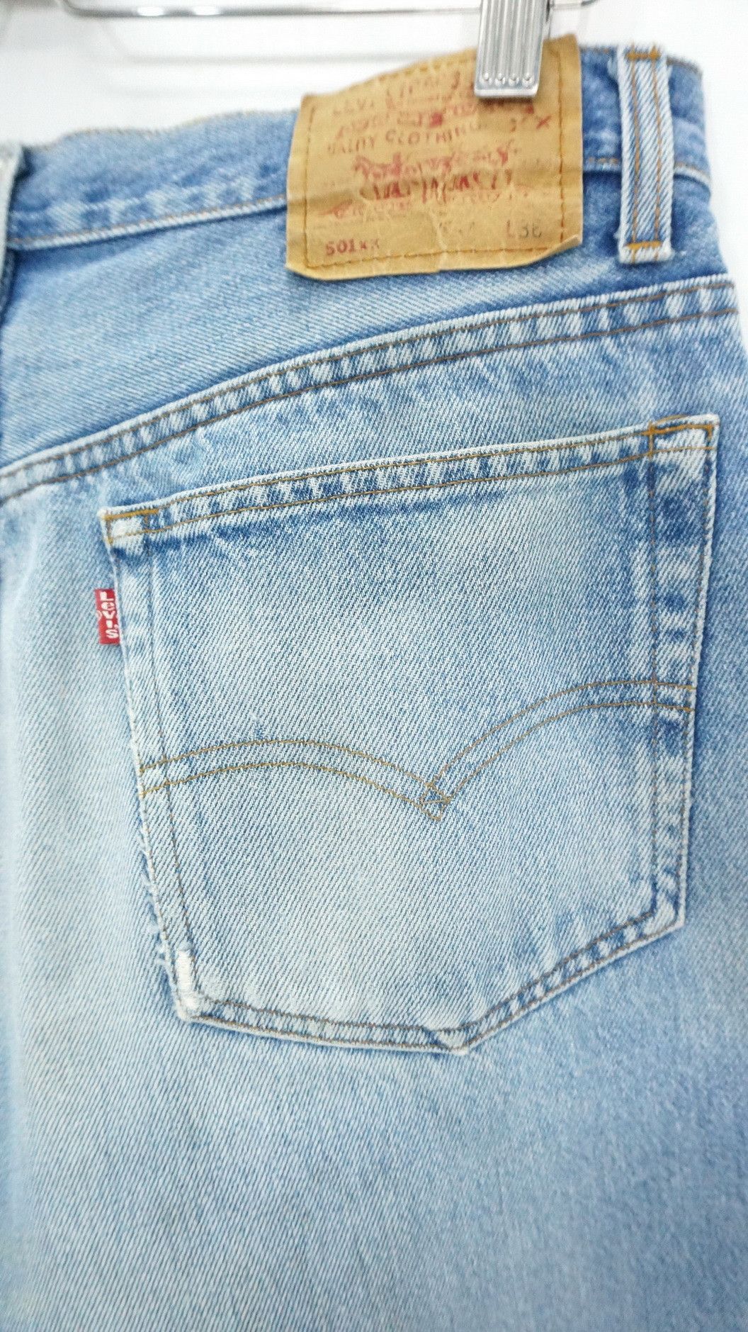 Levi's Vintage Clothing Levi's 501XX Vintage 90s Made in USA Jeans LF18 Size US 32 / EU 48 - 6 Thumbnail