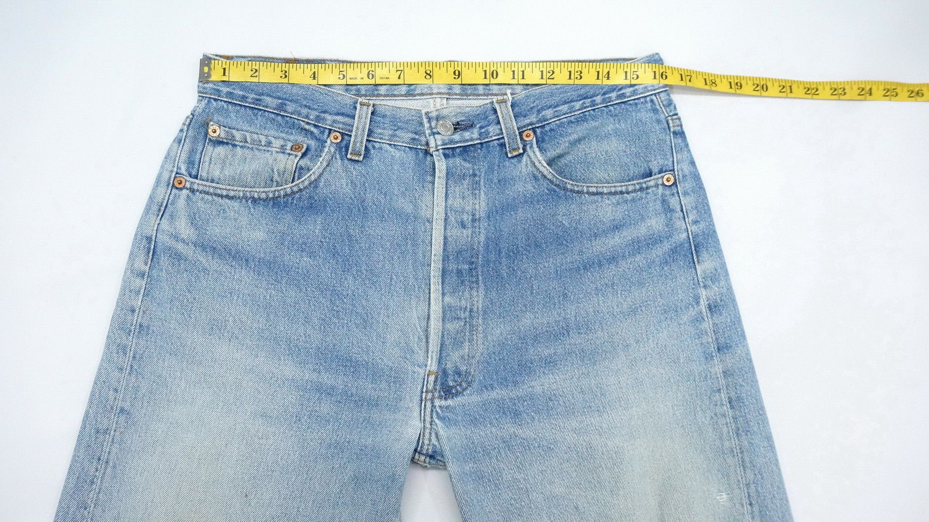 Levi's Vintage Clothing Levi's 501XX Vintage 90s Made in USA Jeans LF18 Size US 32 / EU 48 - 11 Thumbnail