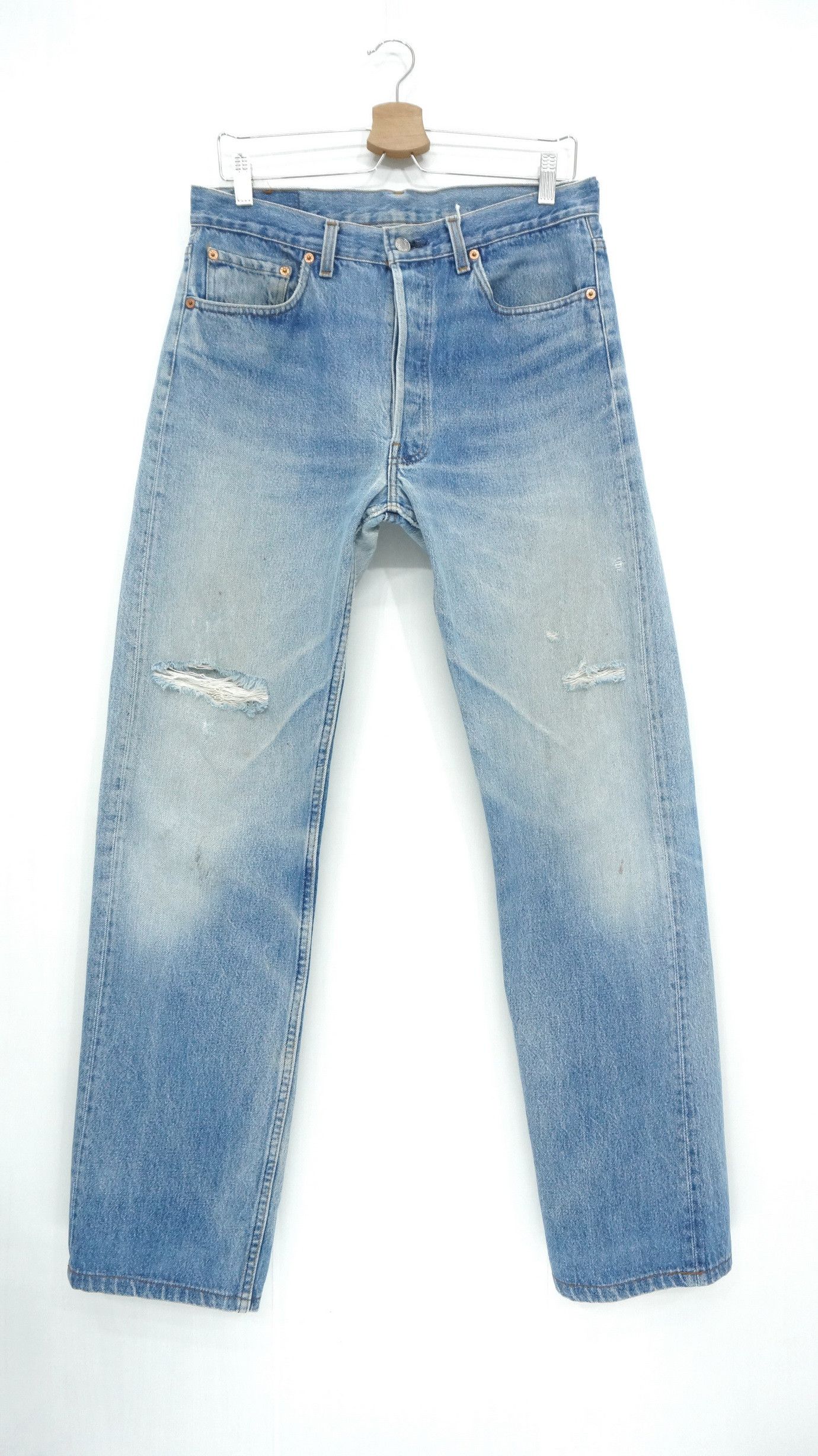 Levi's Vintage Clothing Levi's 501XX Vintage 90s Made in USA Jeans LF18 Size US 32 / EU 48 - 1 Thumbnail