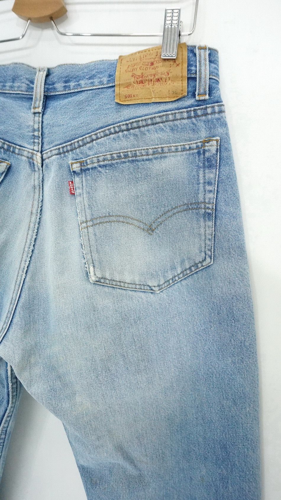 Levi's Vintage Clothing Levi's 501XX Vintage 90s Made in USA Jeans LF18 Size US 32 / EU 48 - 3 Thumbnail