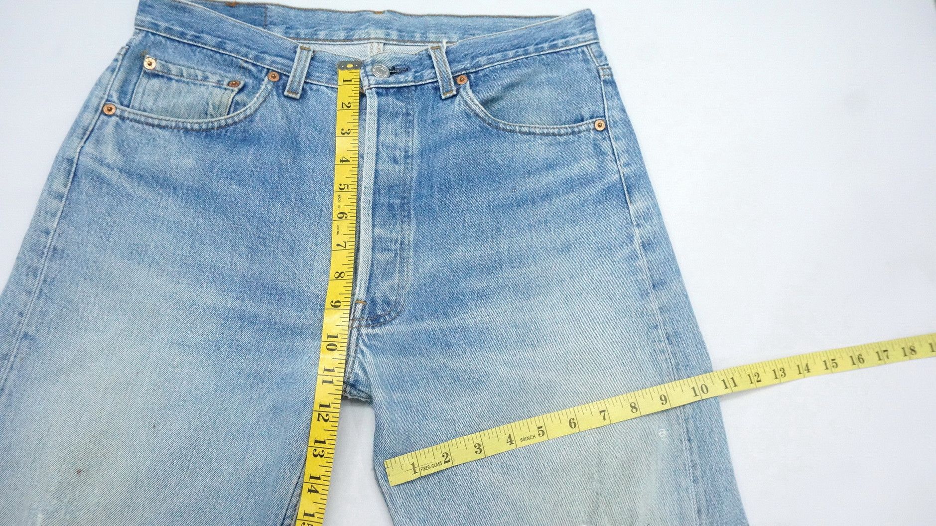 Levi's Vintage Clothing Levi's 501XX Vintage 90s Made in USA Jeans LF18 Size US 32 / EU 48 - 12 Thumbnail