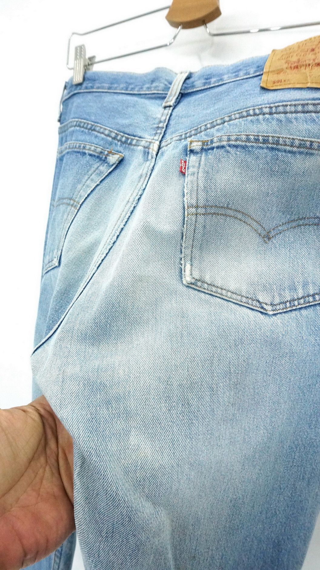 Levi's Vintage Clothing Levi's 501XX Vintage 90s Made in USA Jeans LF18 Size US 32 / EU 48 - 7 Thumbnail