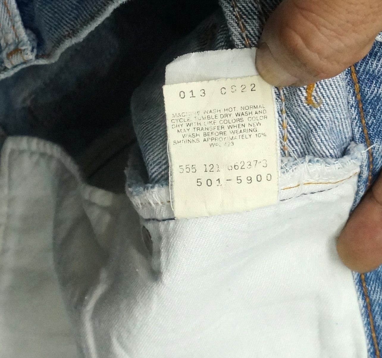 Levi's Vintage Clothing Levi's 501XX Vintage 90s Made in USA Jeans LF18 Size US 32 / EU 48 - 21 Thumbnail