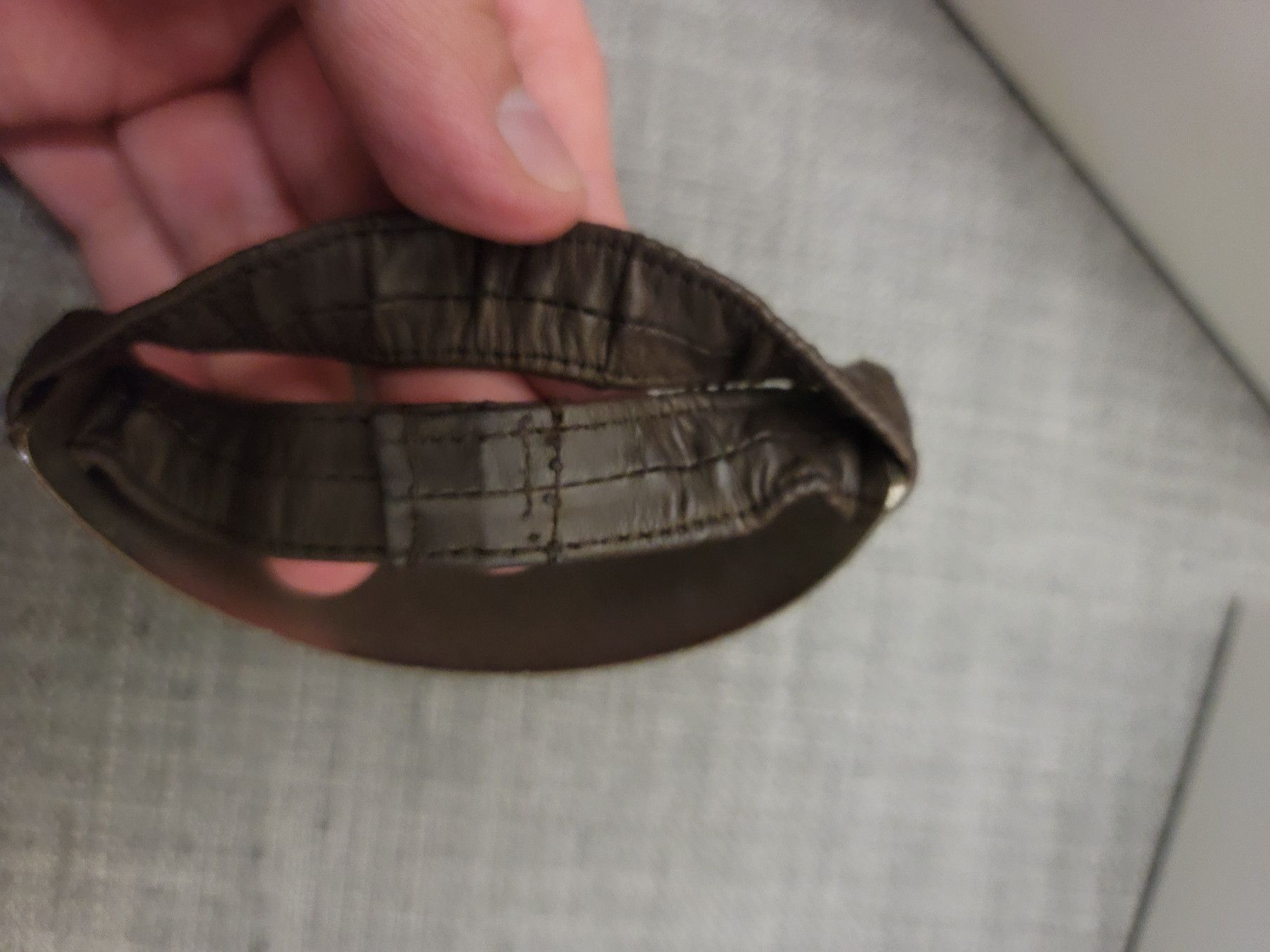 Julius FINAL DROP I am Bound to Insanity Brass leather bracelet Size ONE SIZE - 12 Thumbnail