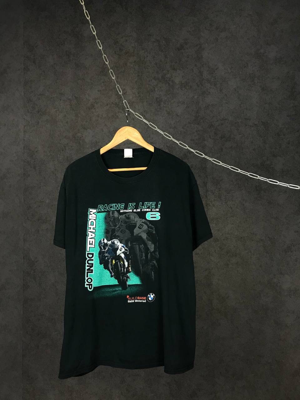 BMW BMW moto racing motorrad vintage overprinted tee Size US XL / EU 56 / 4 - 1 Thumbnail