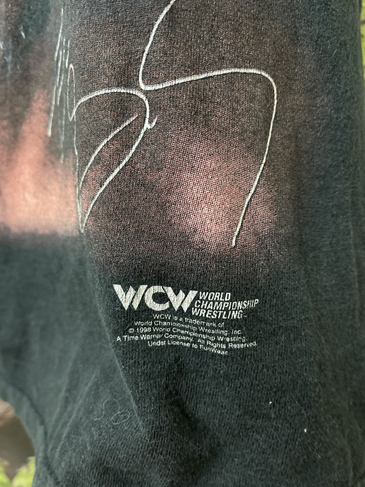 Vintage VINTAGE 1998 WCW GOLDBERG BIG PRINT VERY RARE Size US M / EU 48-50 / 2 - 6 Thumbnail