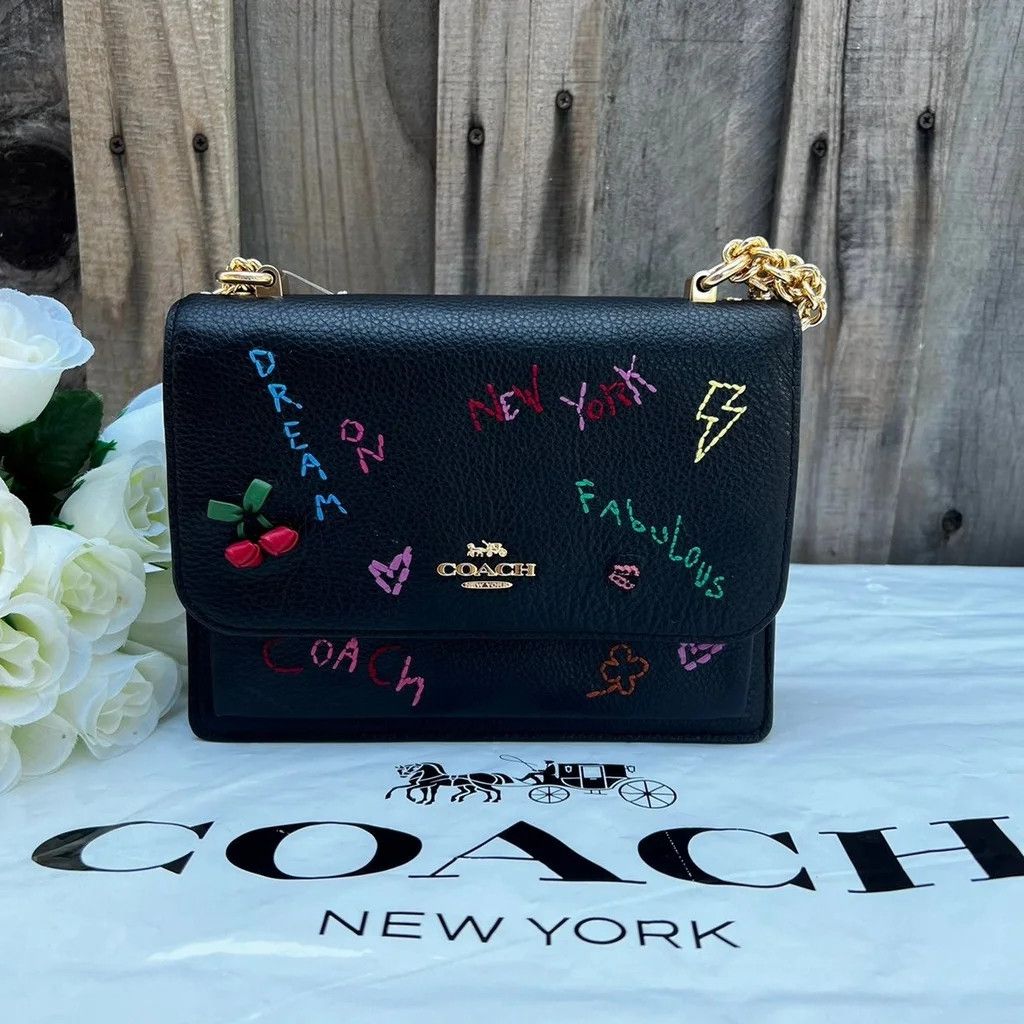 Coach logo crossbody w/wallet outlet