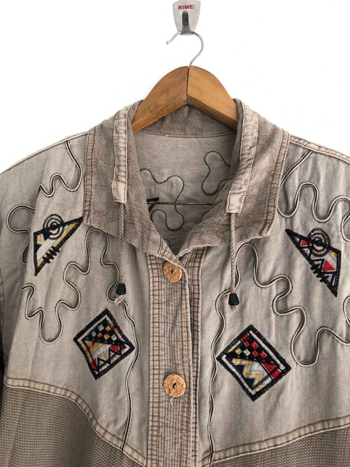Vintage nice design long jacket Fashion Week cw21 Size US L / EU 52-54 / 3 - 3 Thumbnail