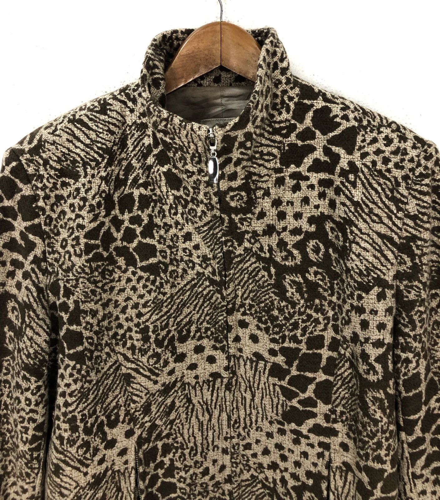 Other Viamode Nice Design Leopard Stripe Jacket cw21 Size US M / EU 48-50 / 2 - 2 Thumbnail