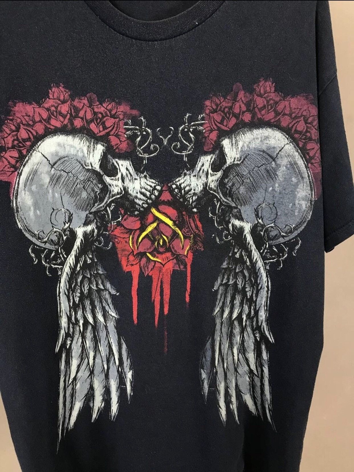 Vintage Skull vintage rock tee Size US XL / EU 56 / 4 - 3 Thumbnail
