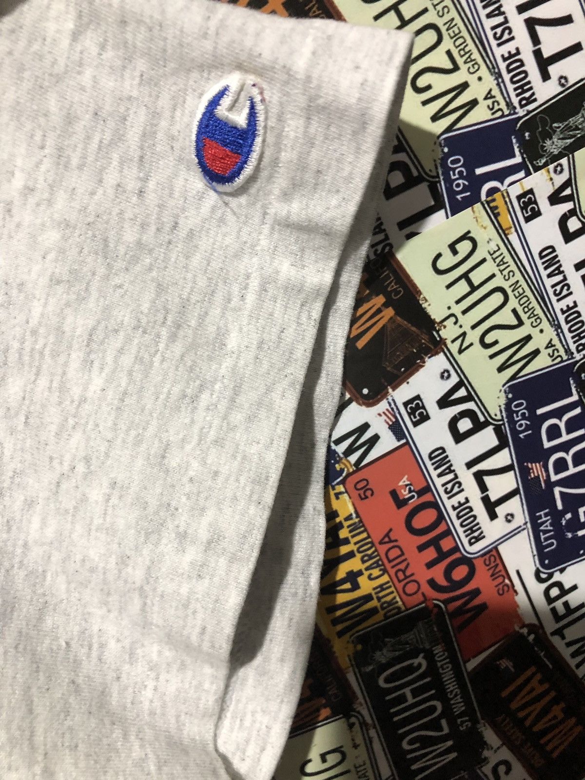 Champion × Vintage Champion T shitt Big Logo cw21 Size US L / EU 52-54 / 3 - 3 Thumbnail