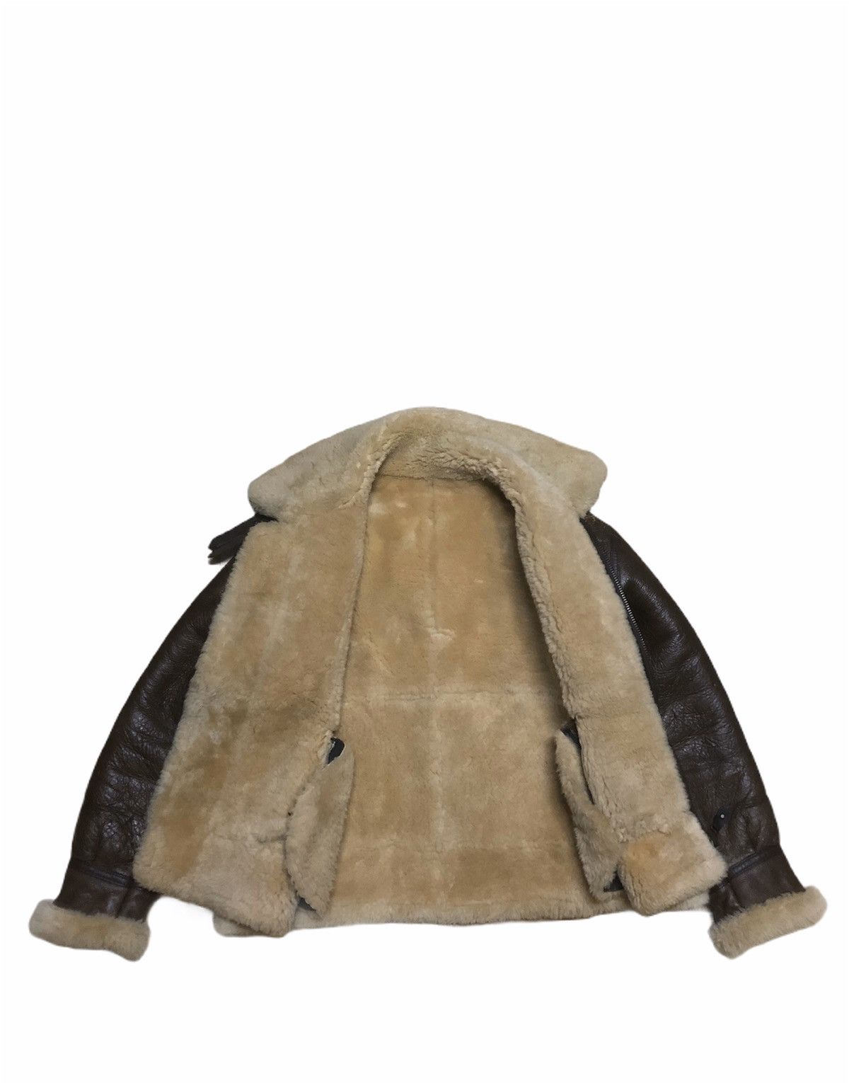 Other 🔥DELETE SOON❌VtgTYPE B-3 HQ USAF AIR FORCE USA SHEARLING 70 Size US M / EU 48-50 / 2 - 6 Thumbnail