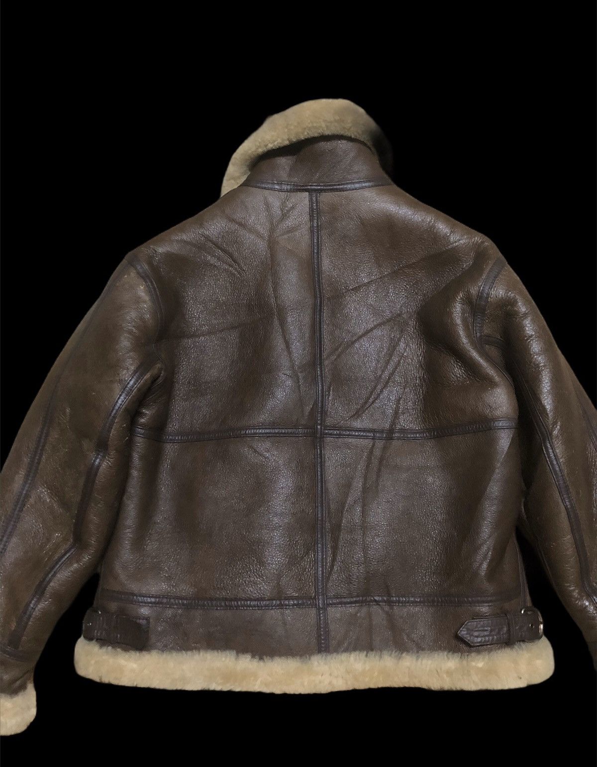 Other 🔥DELETE SOON❌VtgTYPE B-3 HQ USAF AIR FORCE USA SHEARLING 70 Size US M / EU 48-50 / 2 - 3 Thumbnail