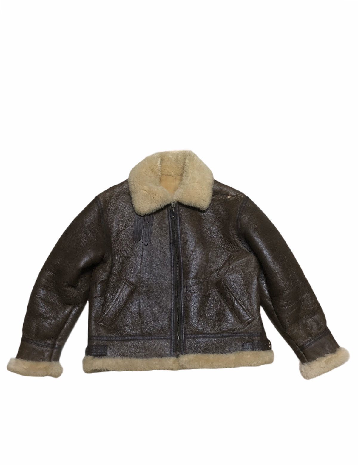 Other 🔥DELETE SOON❌VtgTYPE B-3 HQ USAF AIR FORCE USA SHEARLING 70 Size US M / EU 48-50 / 2 - 1 Thumbnail