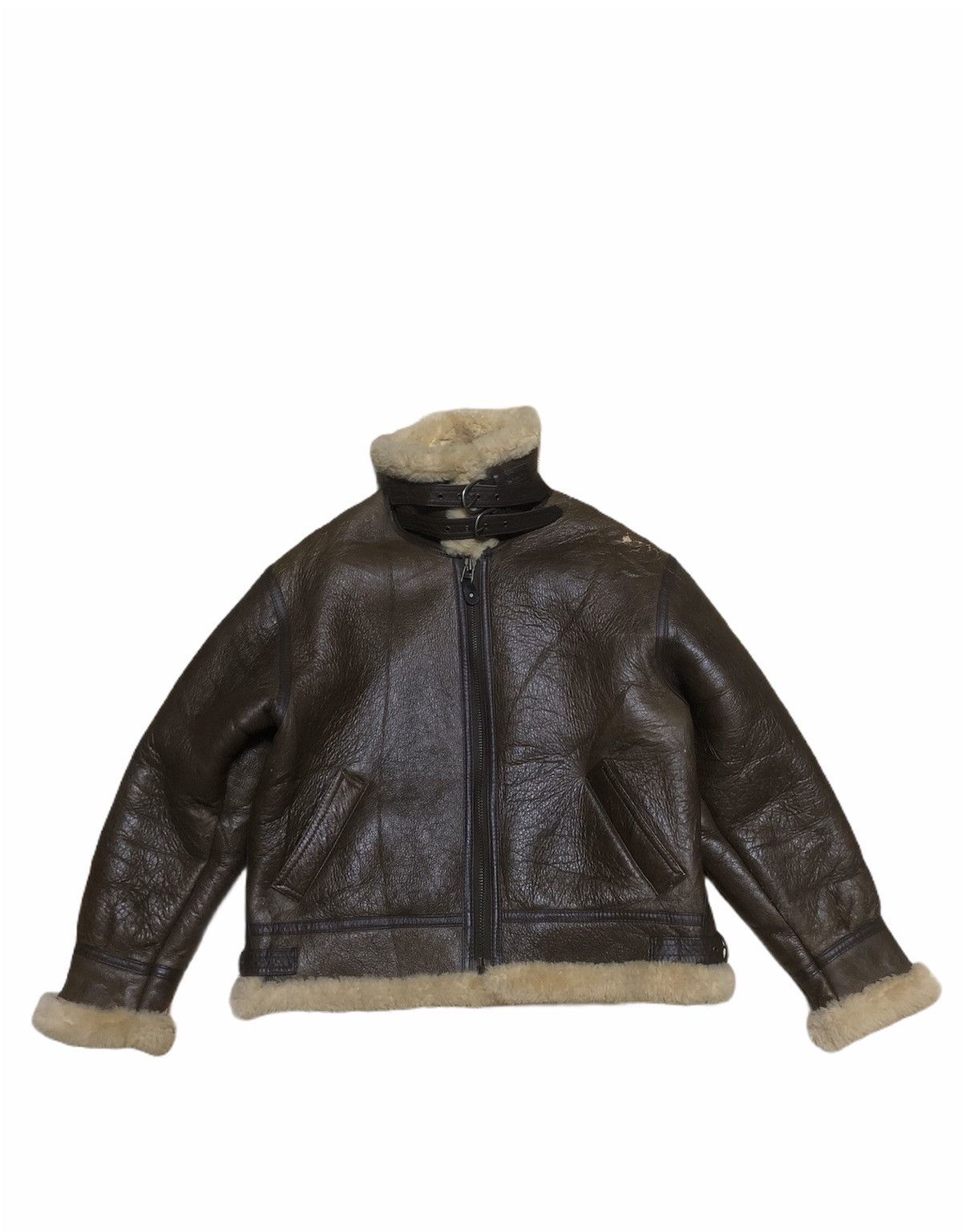 Other 🔥DELETE SOON❌VtgTYPE B-3 HQ USAF AIR FORCE USA SHEARLING 70 Size US M / EU 48-50 / 2 - 5 Thumbnail