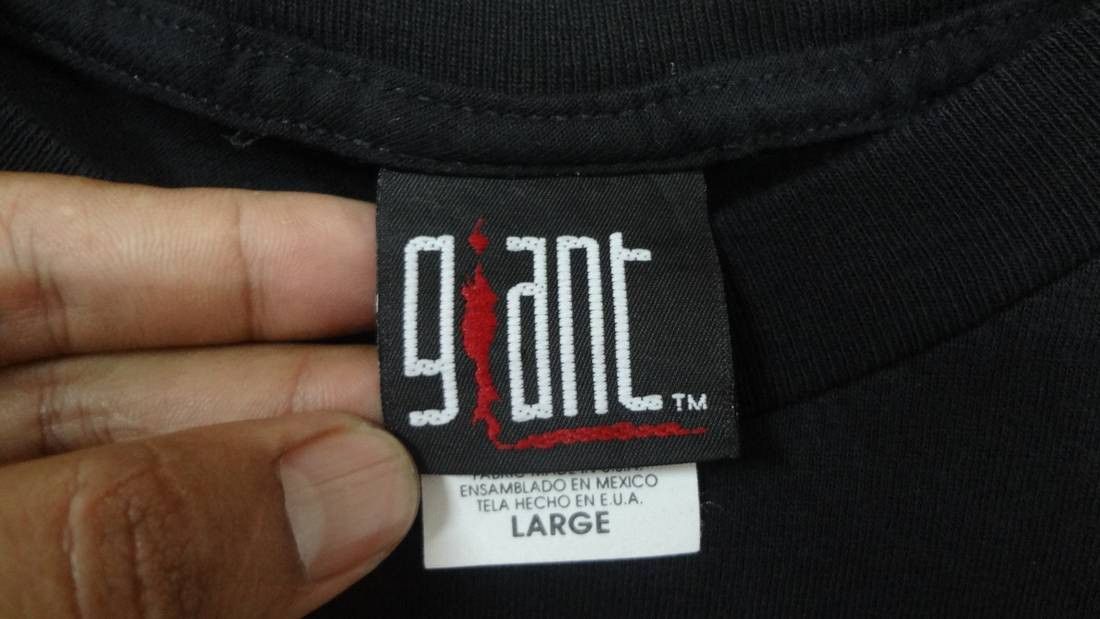 Band Tees × Vintage Vintage Y2k Staind Men's Band Art Black Short Sleeve T-shirt Size US L / EU 52-54 / 3 - 5 Thumbnail