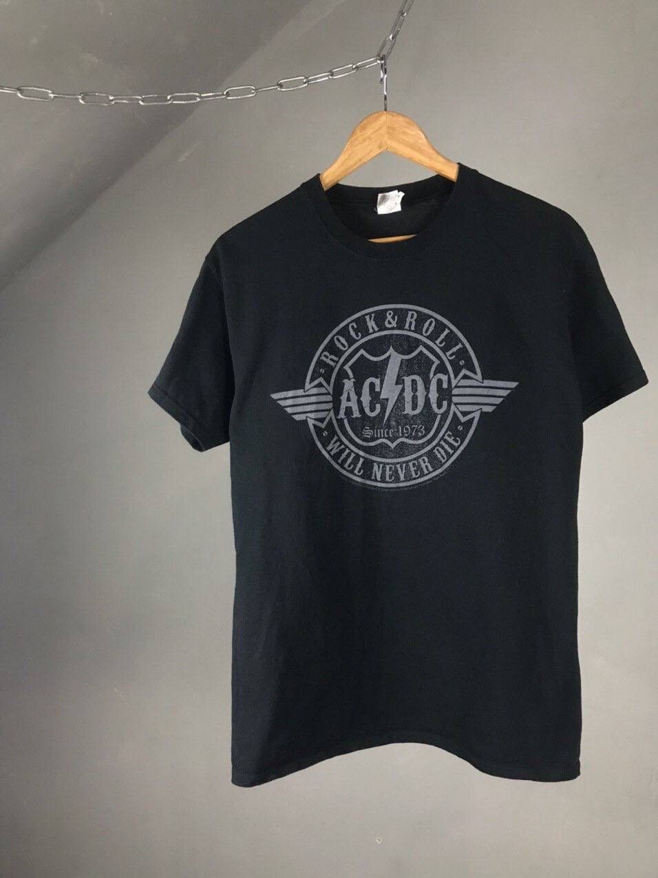Band Tees AC/DC vintage rock band tee Size US M / EU 48-50 / 2 - 1 Thumbnail