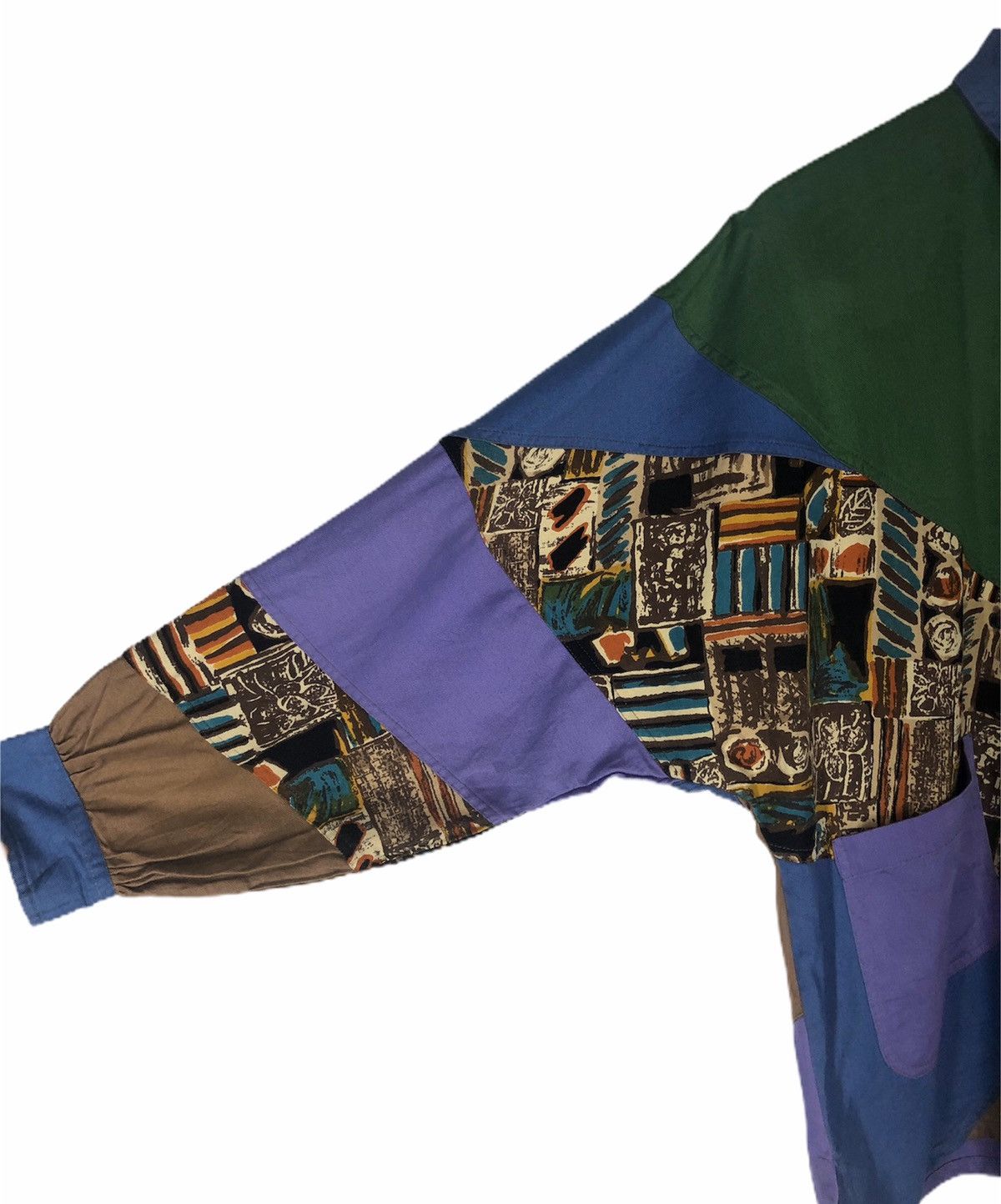 Japanese Brand Nice Design Full Print Button UP cw21 Size US L / EU 52-54 / 3 - 10 Thumbnail