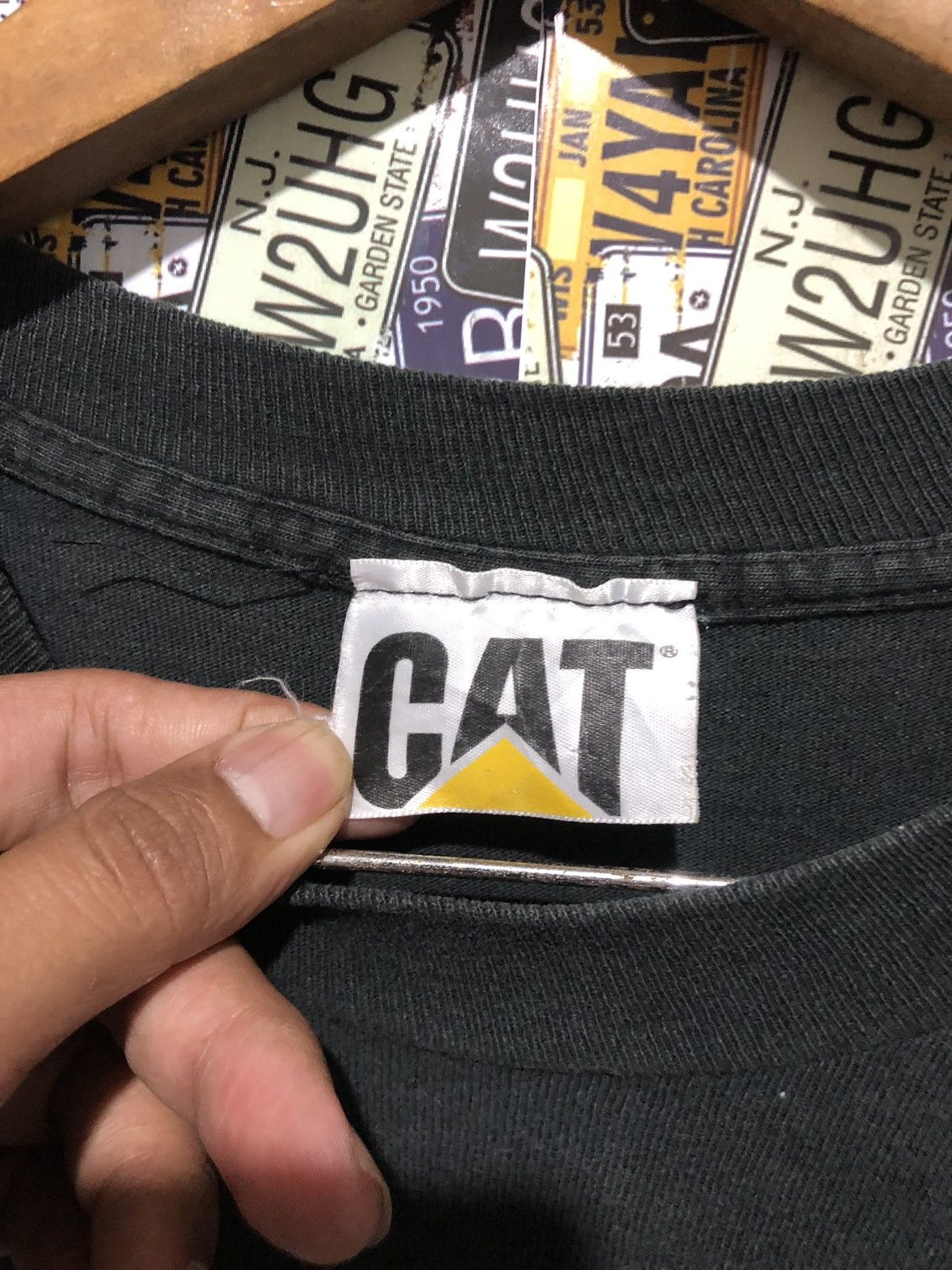 Caterpillar × Vintage Vintage 90s CATERPILLAR CAT Big Logo Nice Design cw21 Size US L / EU 52-54 / 3 - 5 Thumbnail