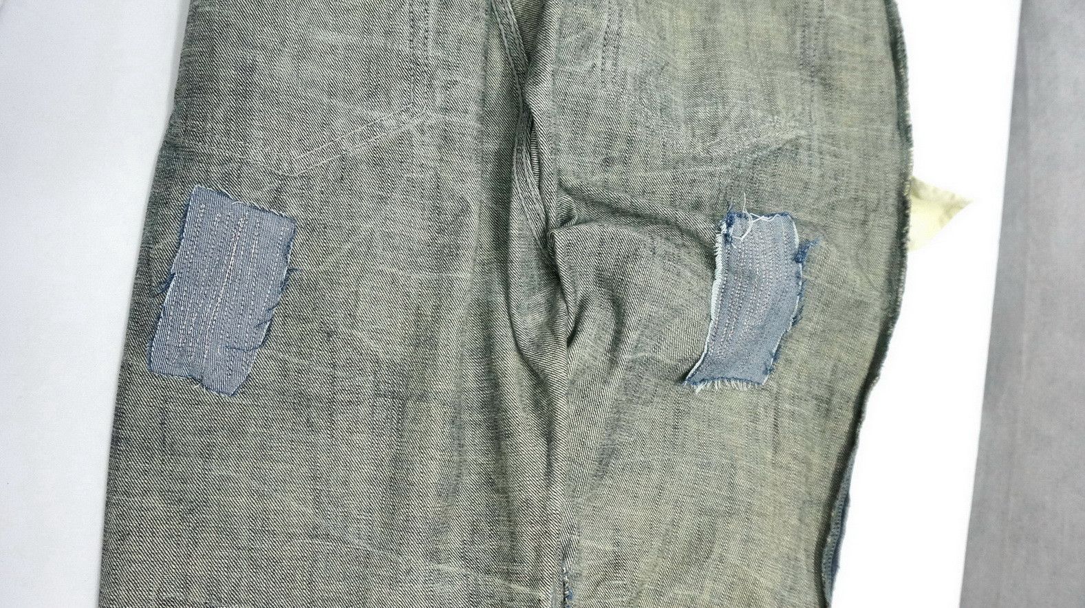Japanese Brand 🔥🔥 Vintage Japan ANN DO Boro Tribal Flared Jeans Size US 32 / EU 48 - 24 Thumbnail