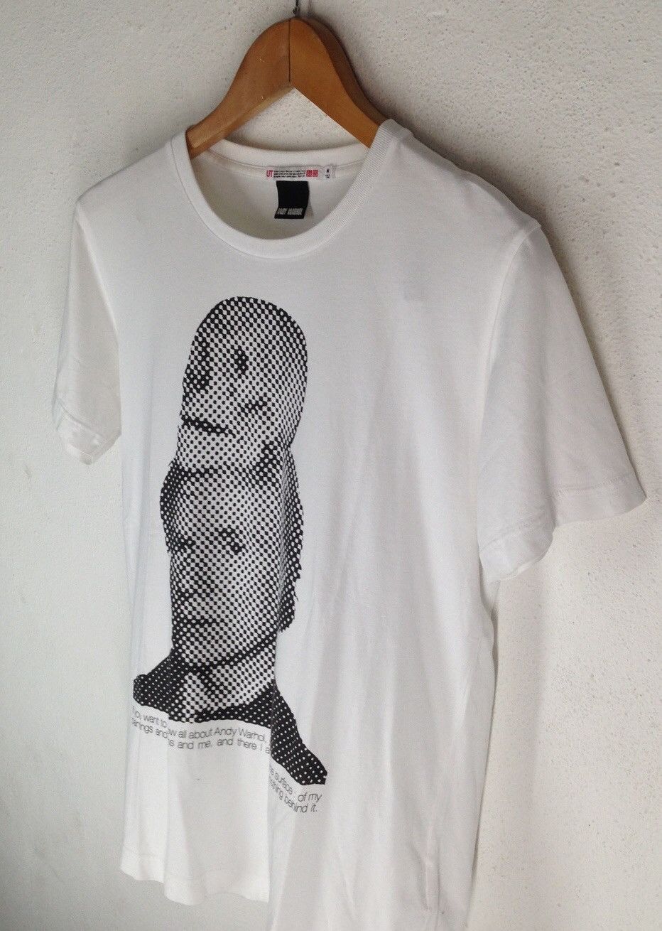 Andy Warhol × Uniqlo Uniqlo Andy Warhol Skull Short Sleeve Size M cw21 Size US M / EU 48-50 / 2 - 4 Thumbnail