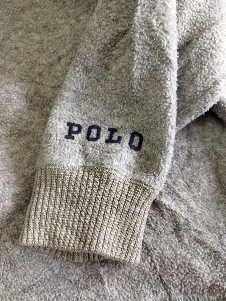 Polo Ralph Lauren Vintage Polo Sport USA Half Button Sherpa Fleece Size US M / EU 48-50 / 2 - 5 Thumbnail