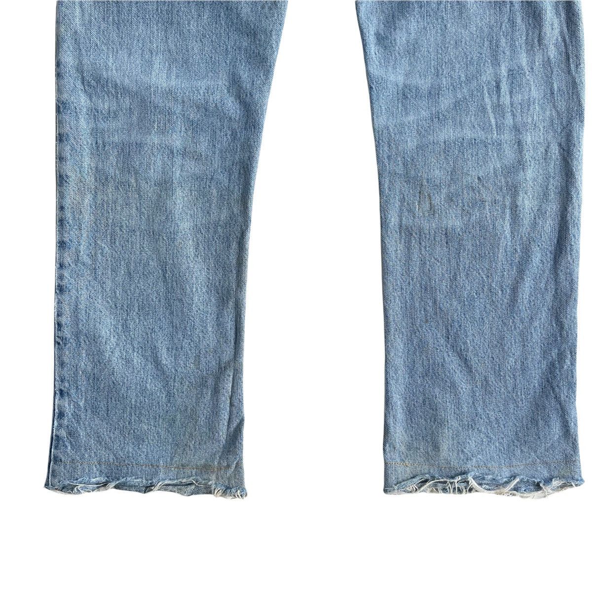 Dolce & Gabbana Dolce Gabbana Light Blue Straight Cut Denim Jeans Size US 33 - 4 Thumbnail