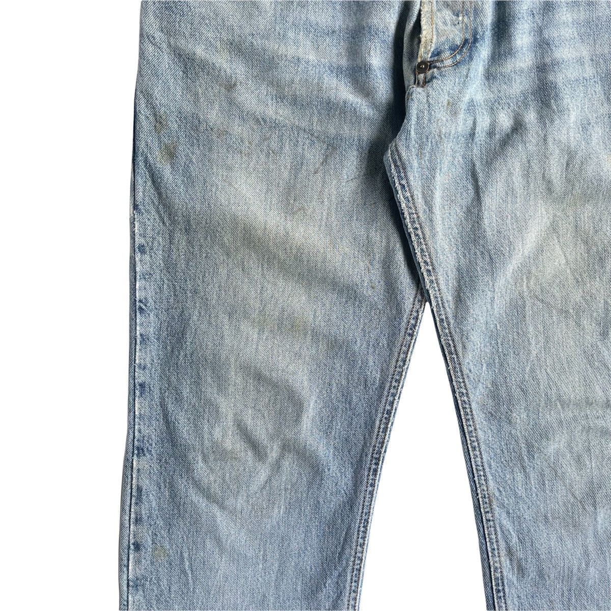 Dolce & Gabbana Dolce Gabbana Light Blue Straight Cut Denim Jeans Size US 33 - 6 Thumbnail