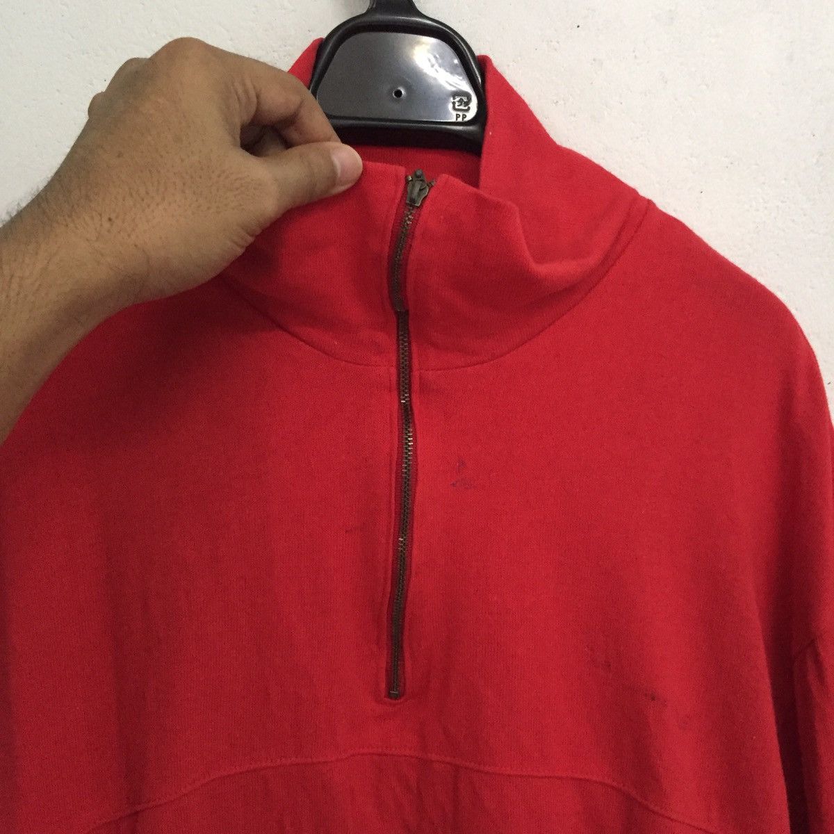 Japanese Brand Club Japs Half Zip Sweatshirt MADE IN JAPAN Size US M / EU 48-50 / 2 - 12 Thumbnail