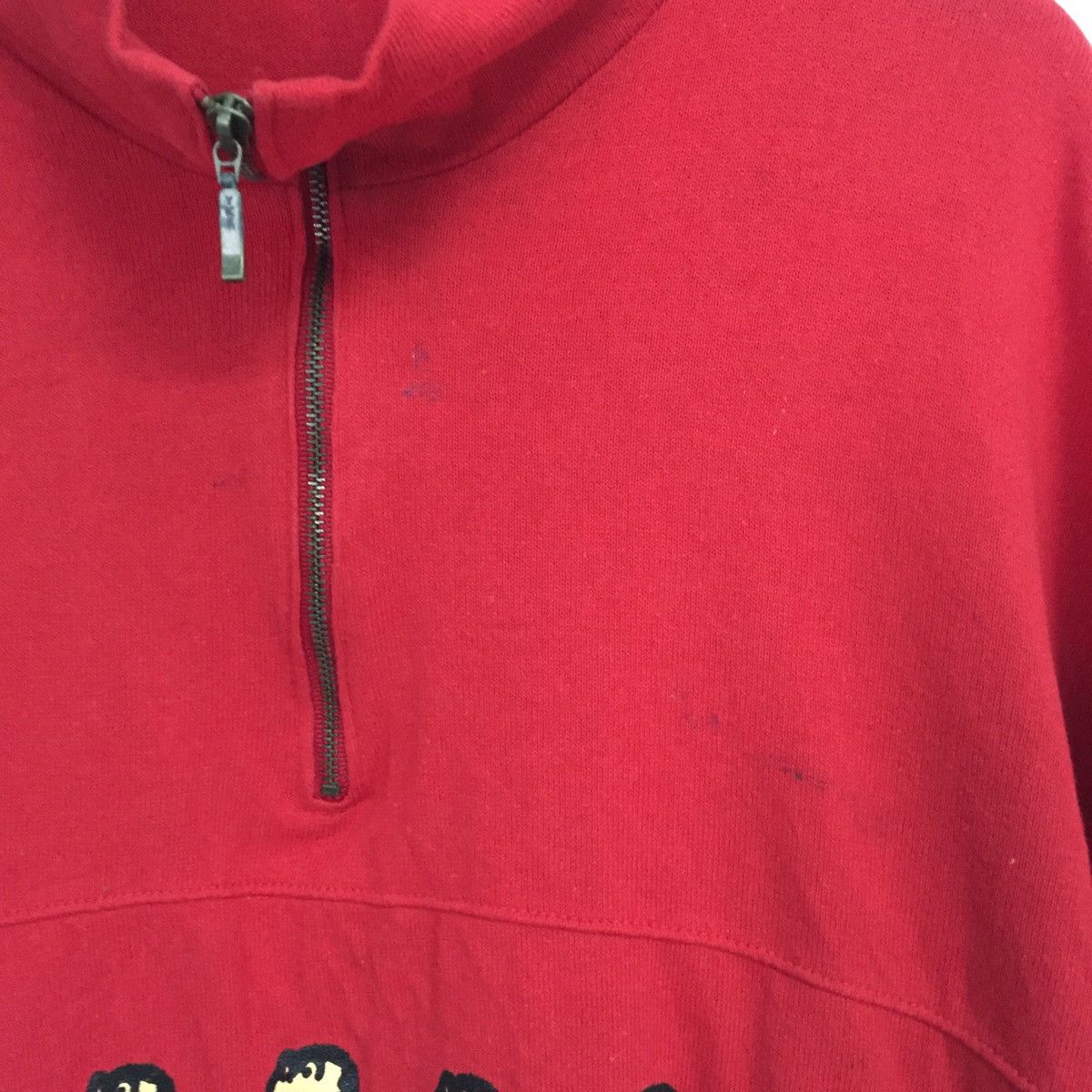 Japanese Brand Club Japs Half Zip Sweatshirt MADE IN JAPAN Size US M / EU 48-50 / 2 - 3 Thumbnail