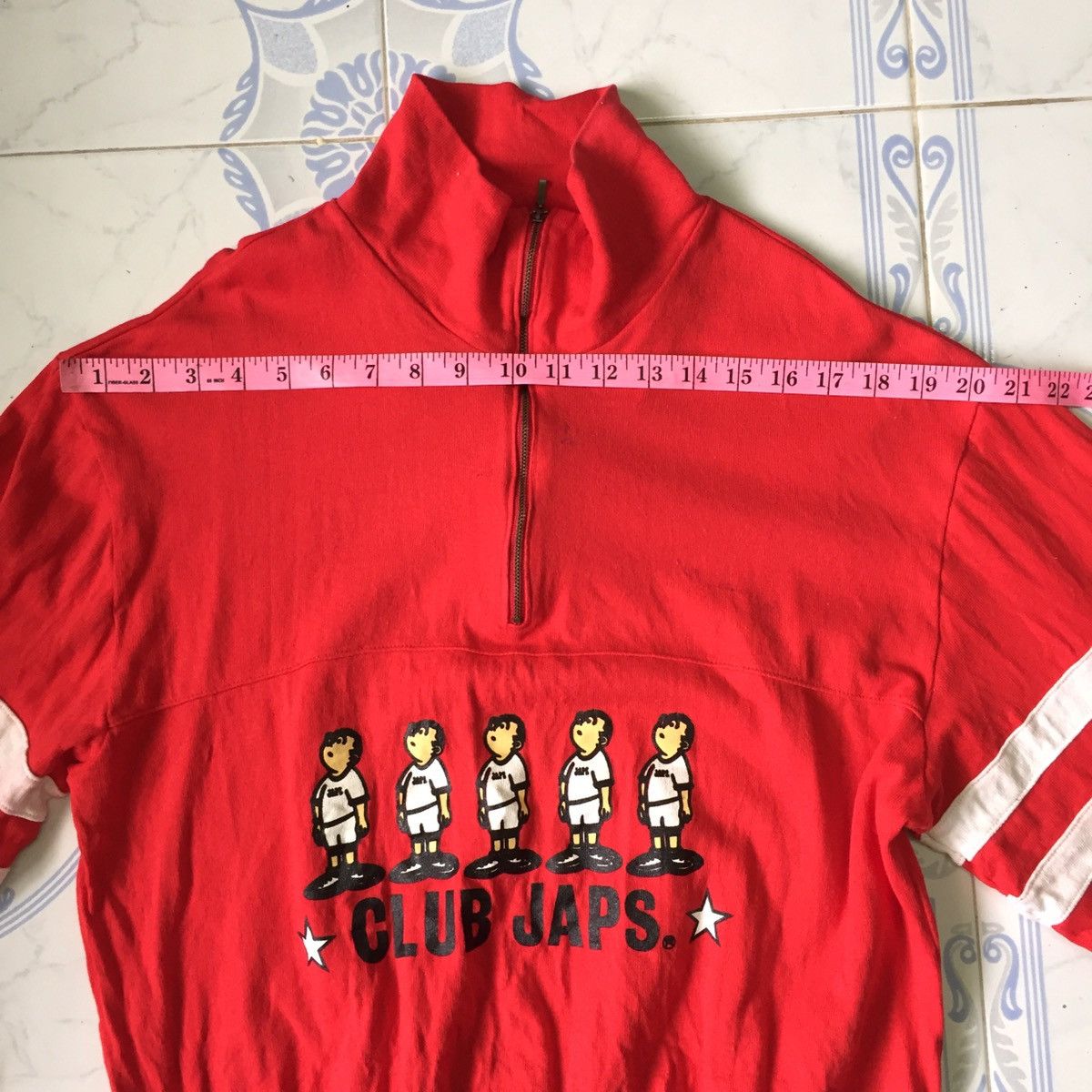 Japanese Brand Club Japs Half Zip Sweatshirt MADE IN JAPAN Size US M / EU 48-50 / 2 - 21 Thumbnail