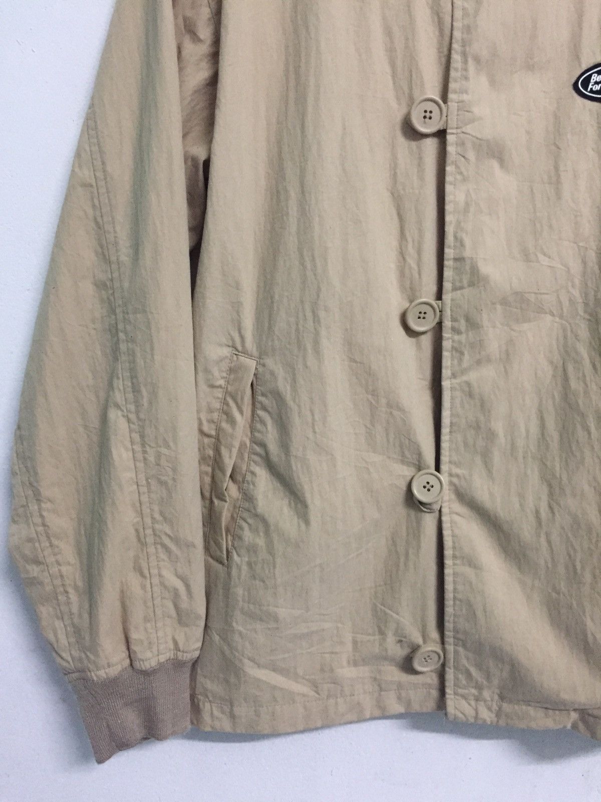 Benetton Thin Benetton Formula 1 Button Jacket Outerwear Size US L / EU 52-54 / 3 - 4 Thumbnail