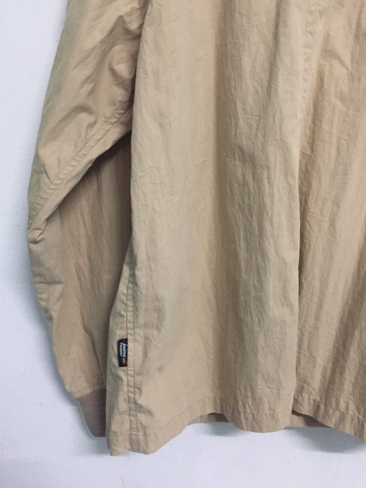 Benetton Thin Benetton Formula 1 Button Jacket Outerwear Size US L / EU 52-54 / 3 - 7 Thumbnail