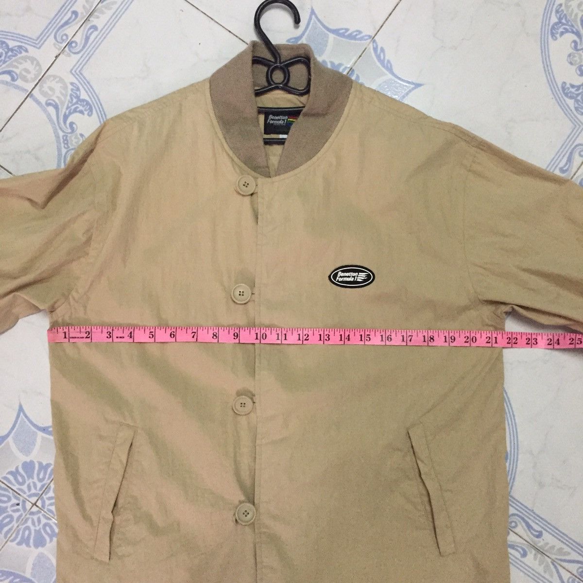 Benetton Thin Benetton Formula 1 Button Jacket Outerwear Size US L / EU 52-54 / 3 - 22 Thumbnail