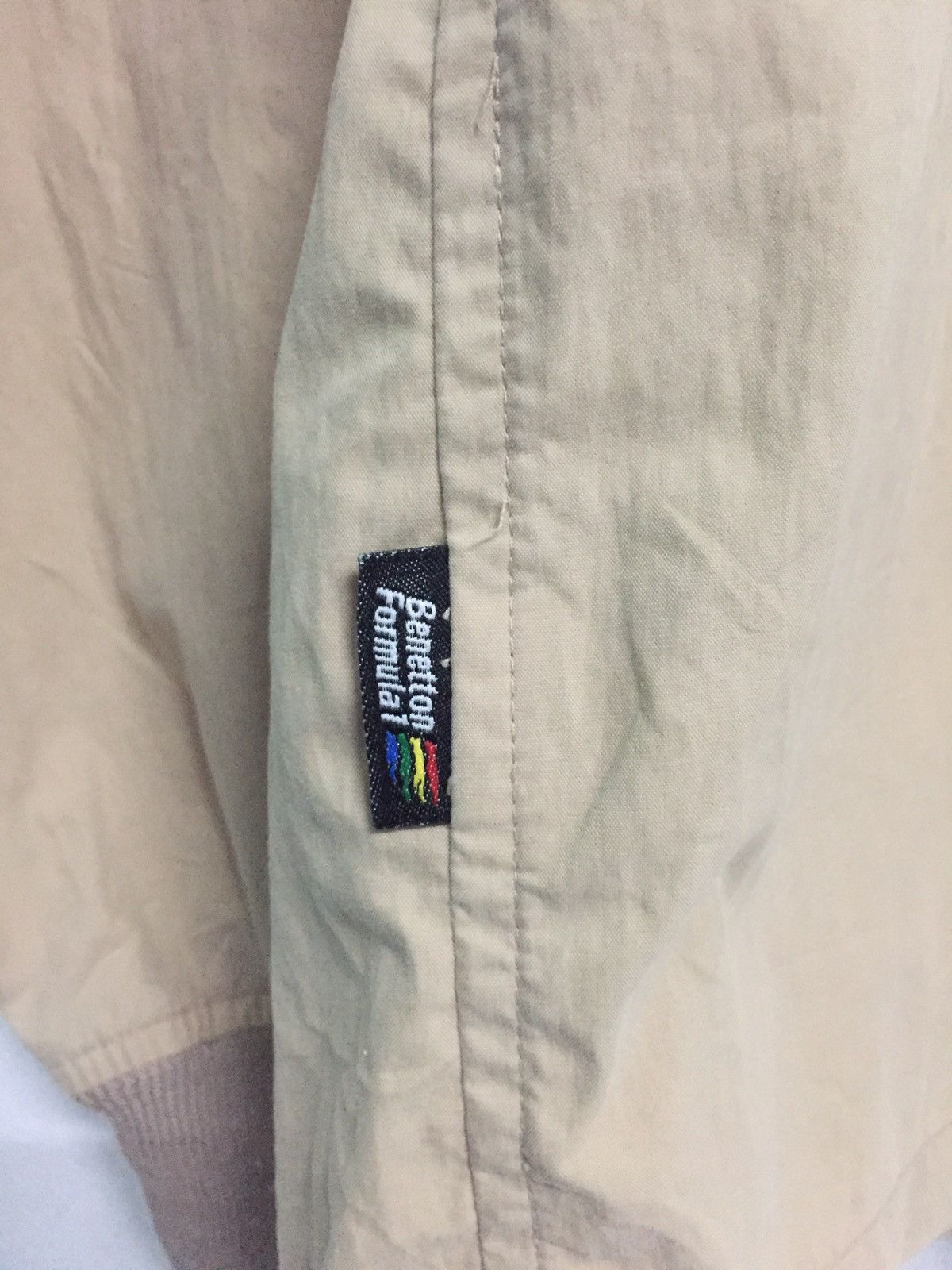 Benetton Thin Benetton Formula 1 Button Jacket Outerwear Size US L / EU 52-54 / 3 - 9 Thumbnail