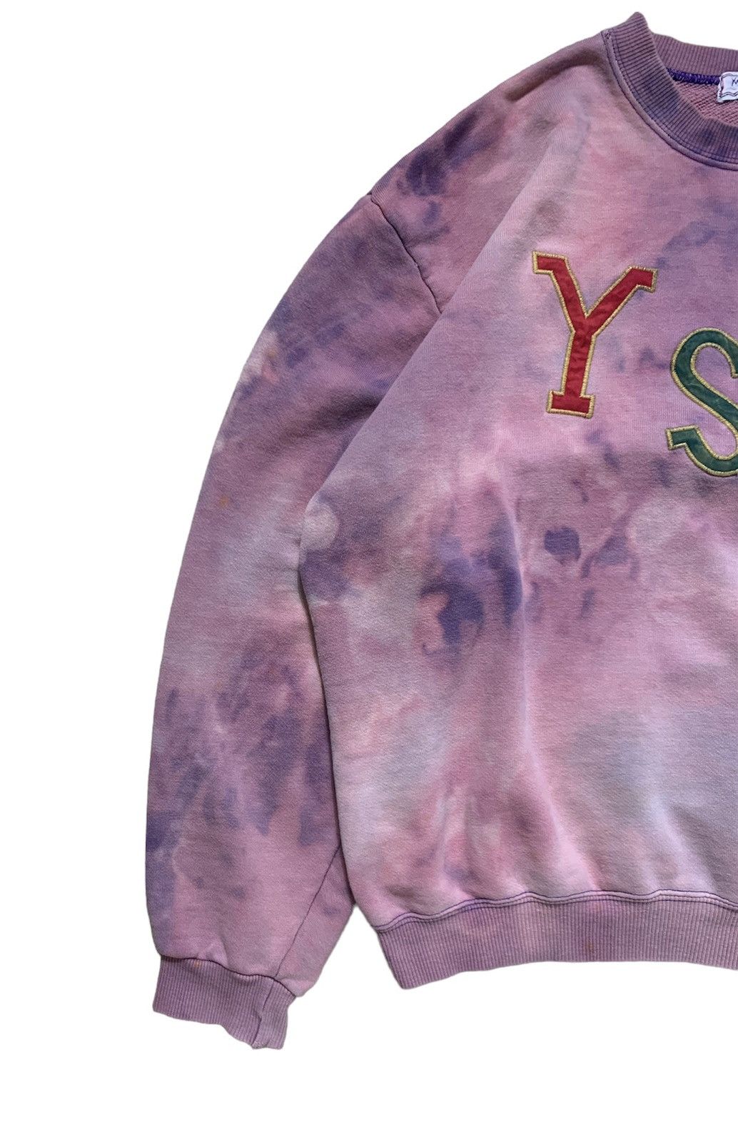 Yves Saint Laurent Vintage Yes Saint Laurent Tie Dye Sweatshirt Size XS / US 0-2 / IT 36-38 - 2 Thumbnail