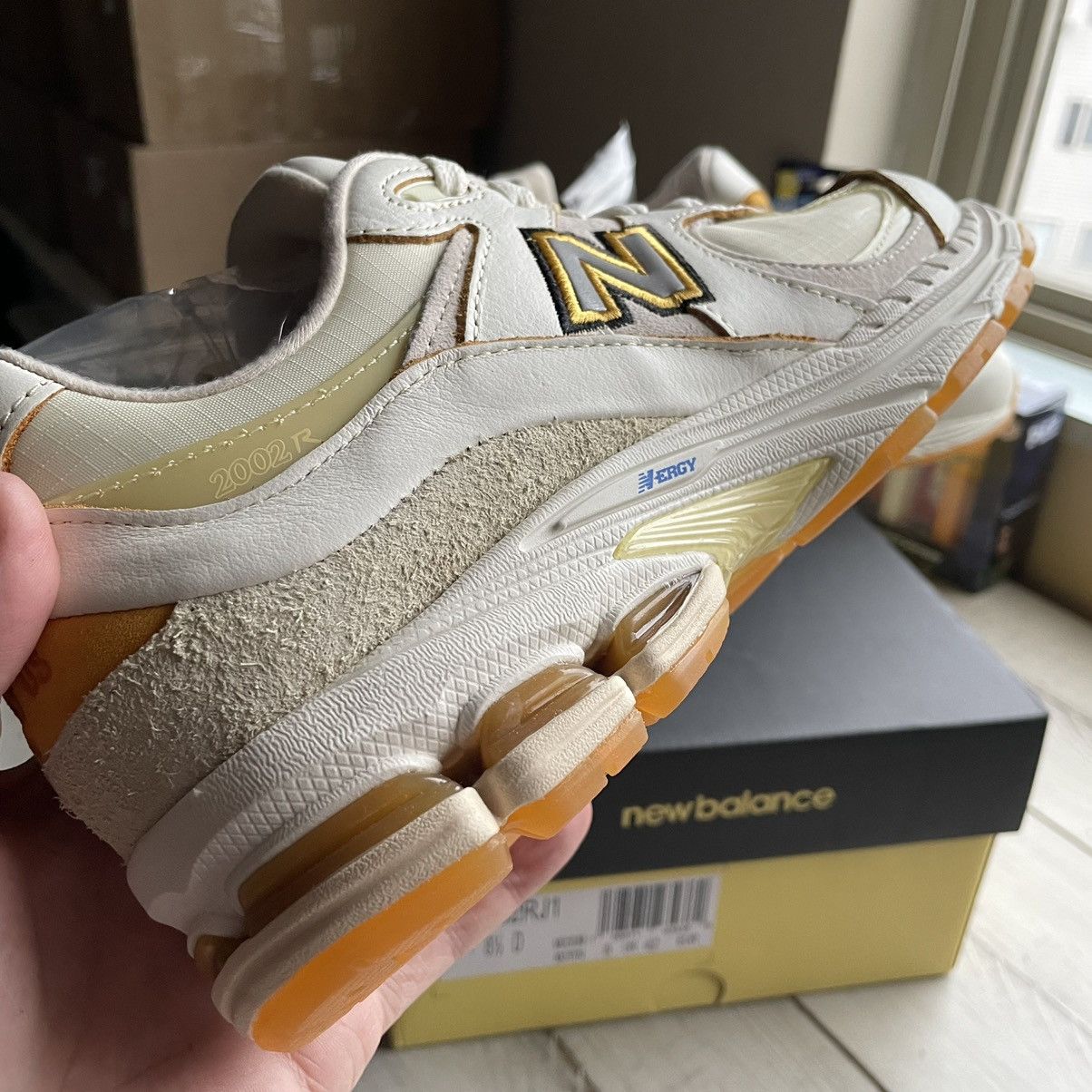 Joe Freshgoods × New Balance JFG M2002RJ1 conversations amongst us dawn glow sea salt Size US 8.5 / EU 41-42 - 6 Thumbnail