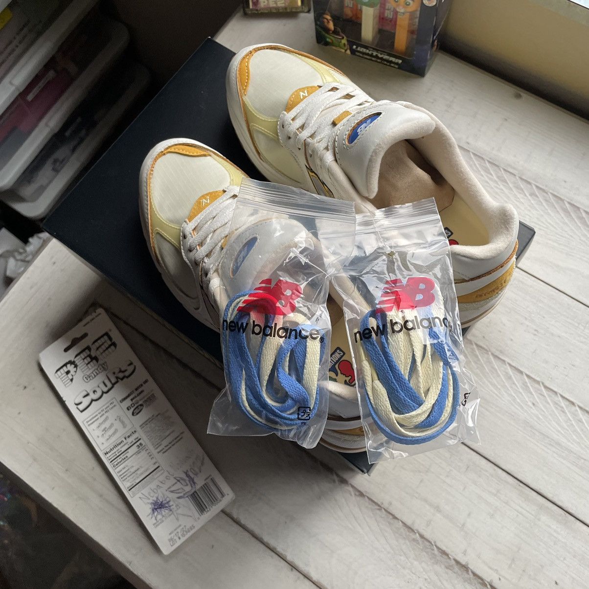 Joe Freshgoods × New Balance JFG M2002RJ1 conversations amongst us dawn glow sea salt Size US 8.5 / EU 41-42 - 11 Thumbnail
