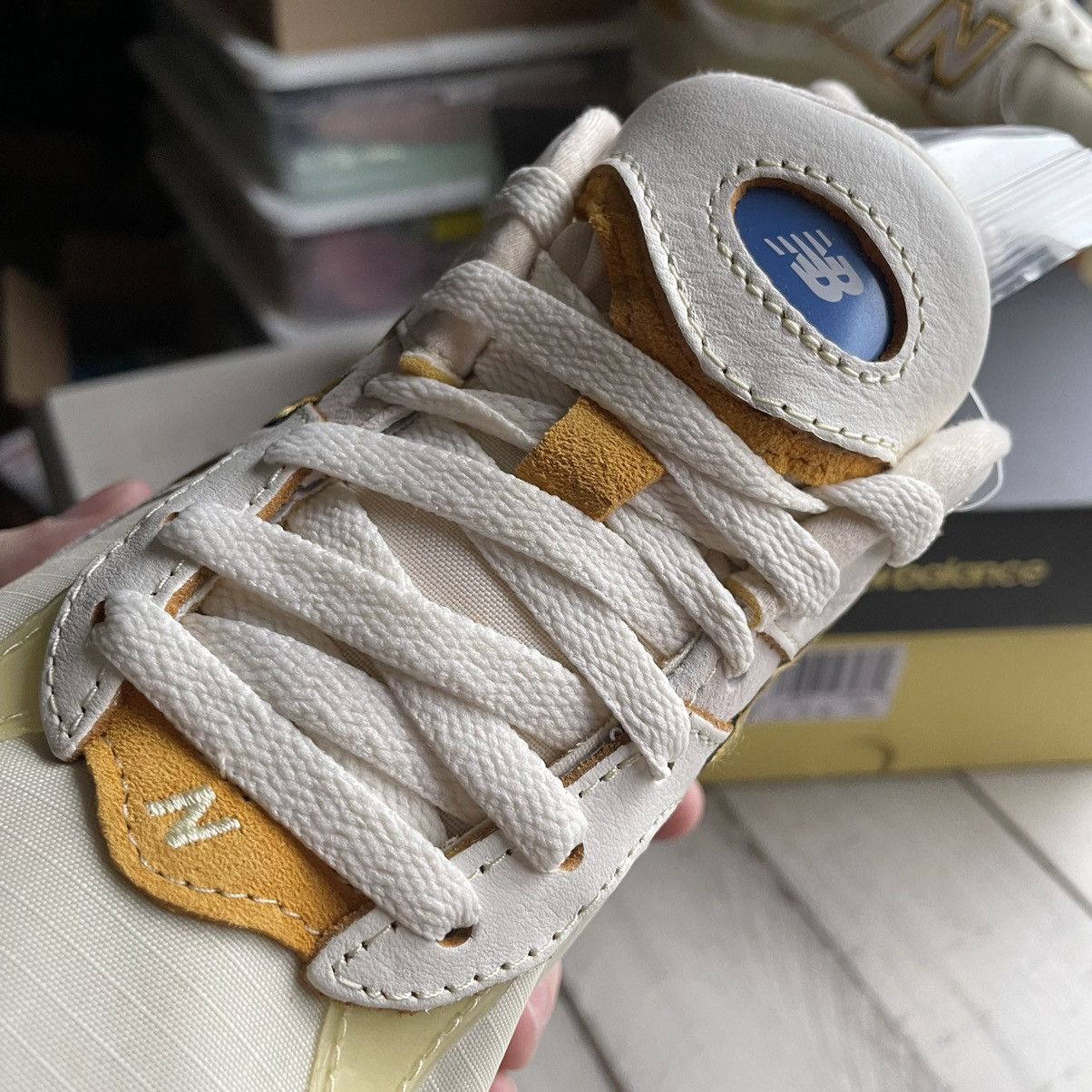 Joe Freshgoods × New Balance JFG M2002RJ1 conversations amongst us dawn glow sea salt Size US 8.5 / EU 41-42 - 8 Thumbnail