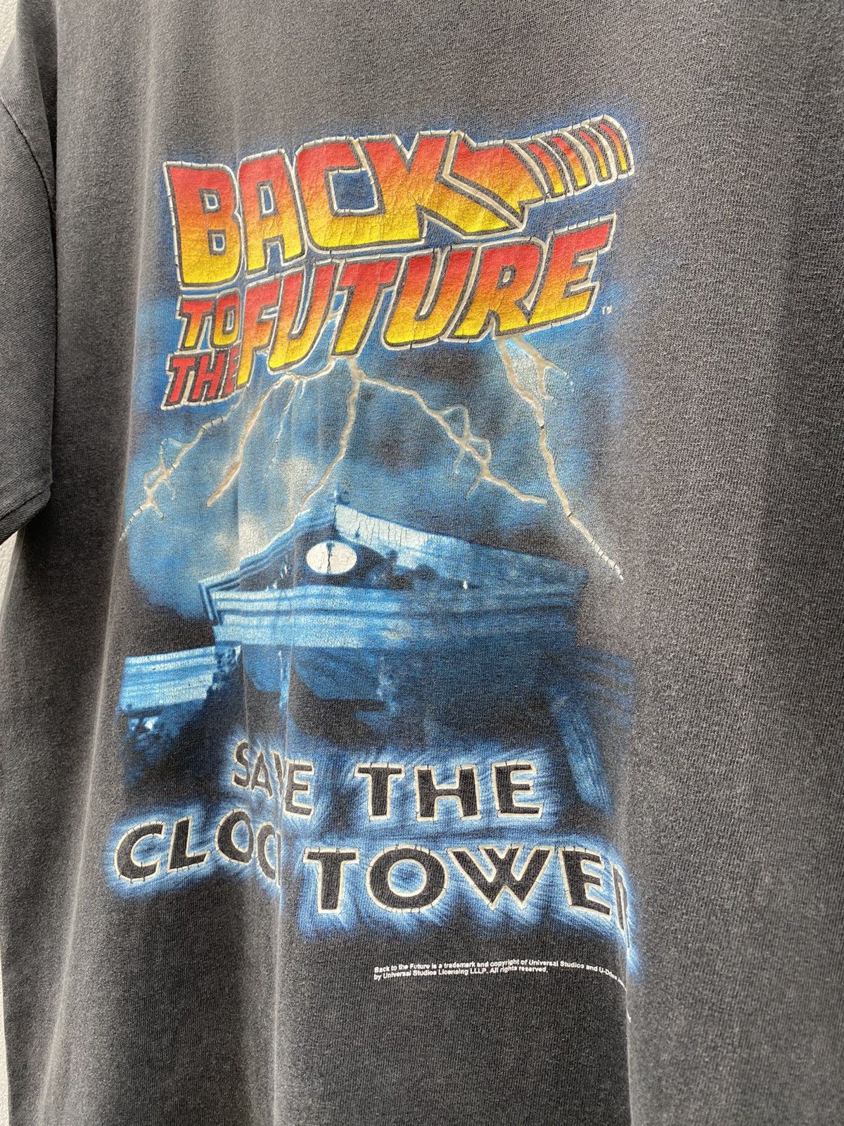 Vintage vintage rare 90s iconic sci-fi movie “back to the future” t Size US M / EU 48-50 / 2 - 3 Thumbnail