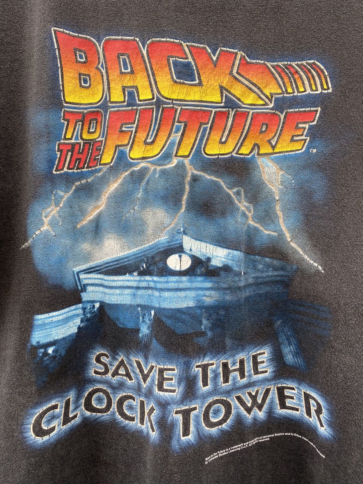 Vintage vintage rare 90s iconic sci-fi movie “back to the future” t Size US M / EU 48-50 / 2 - 4 Thumbnail