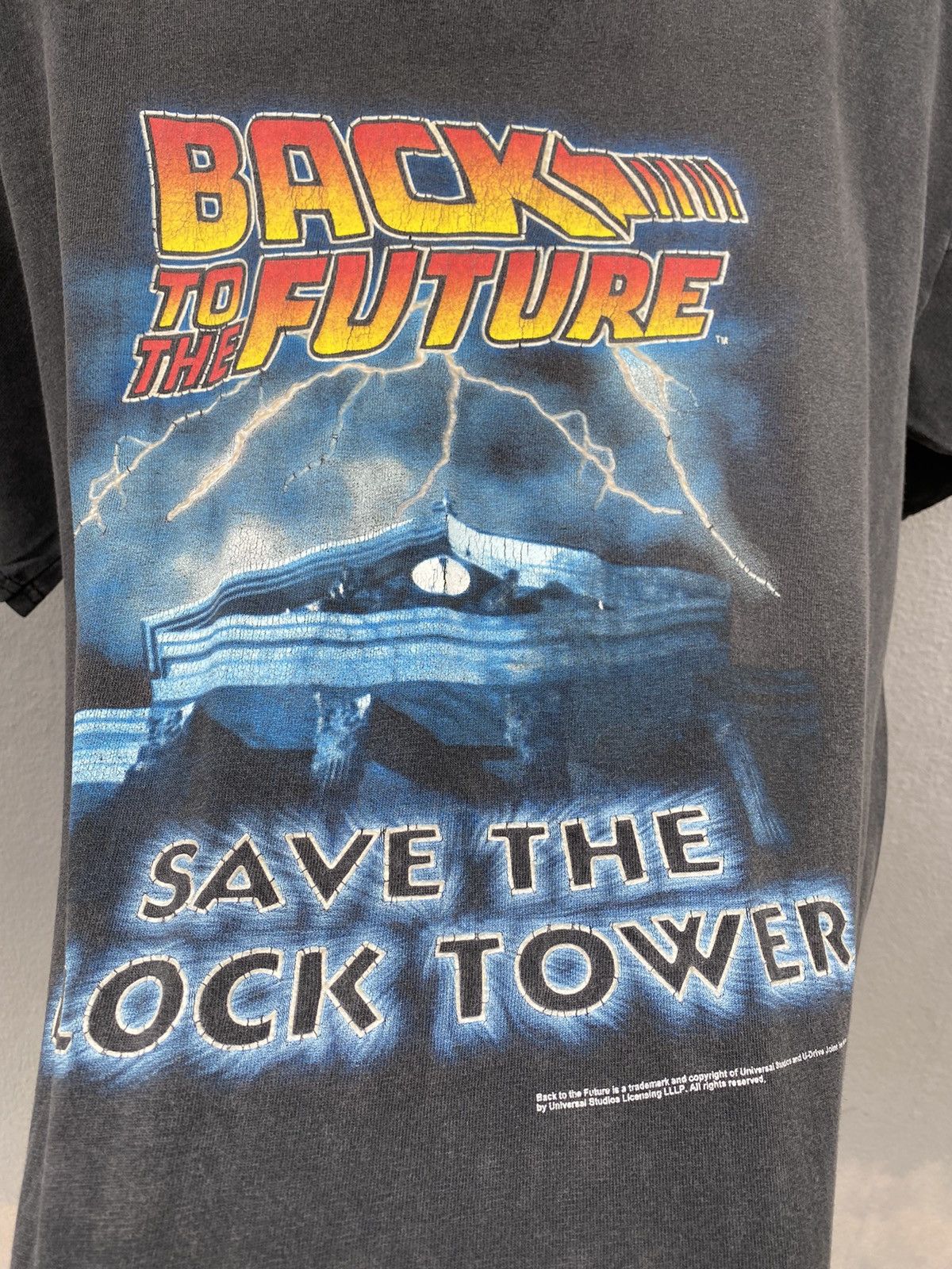 Vintage vintage rare 90s iconic sci-fi movie “back to the future” t Size US M / EU 48-50 / 2 - 6 Thumbnail