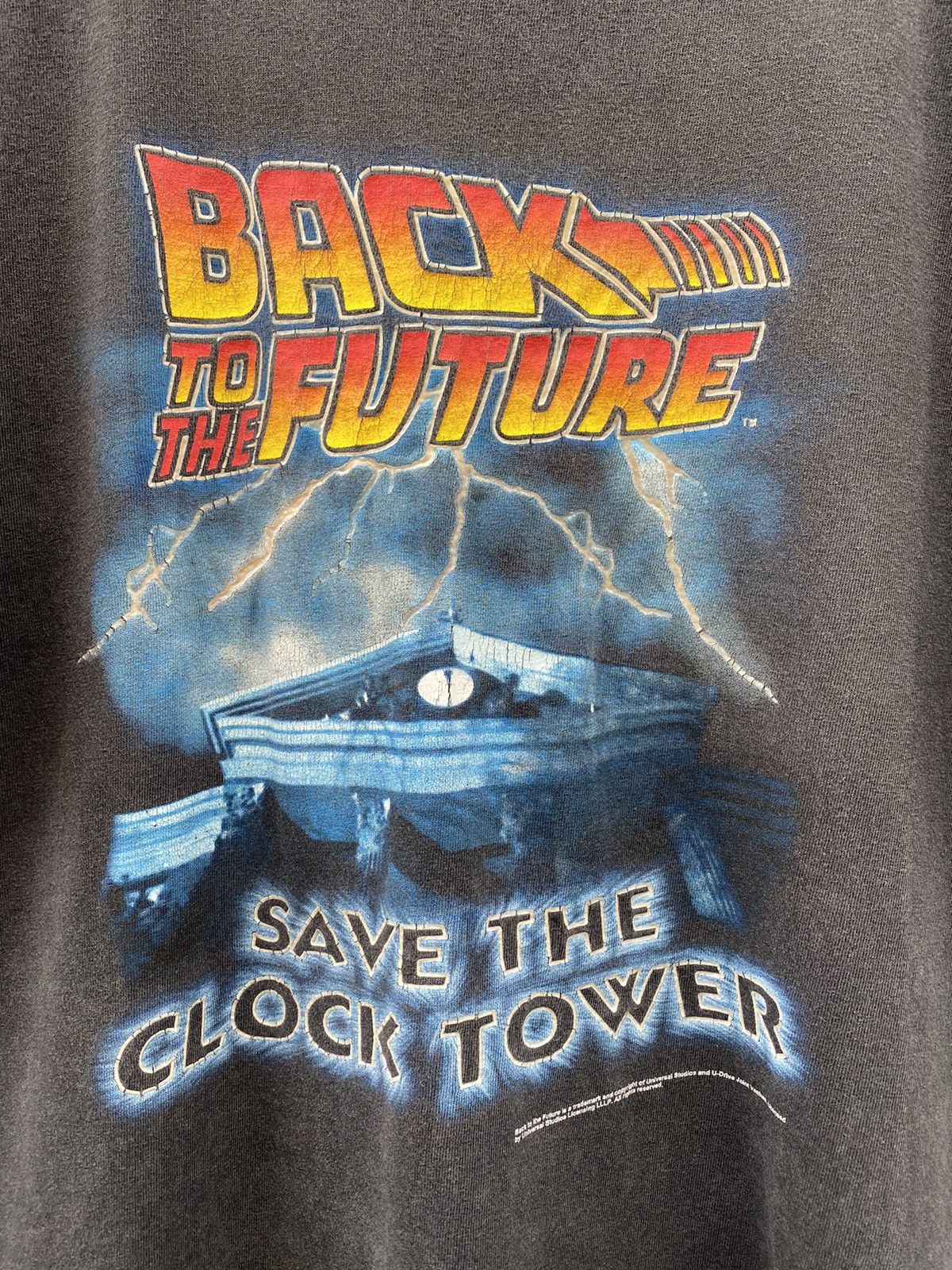 Vintage vintage rare 90s iconic sci-fi movie “back to the future” t Size US M / EU 48-50 / 2 - 2 Thumbnail