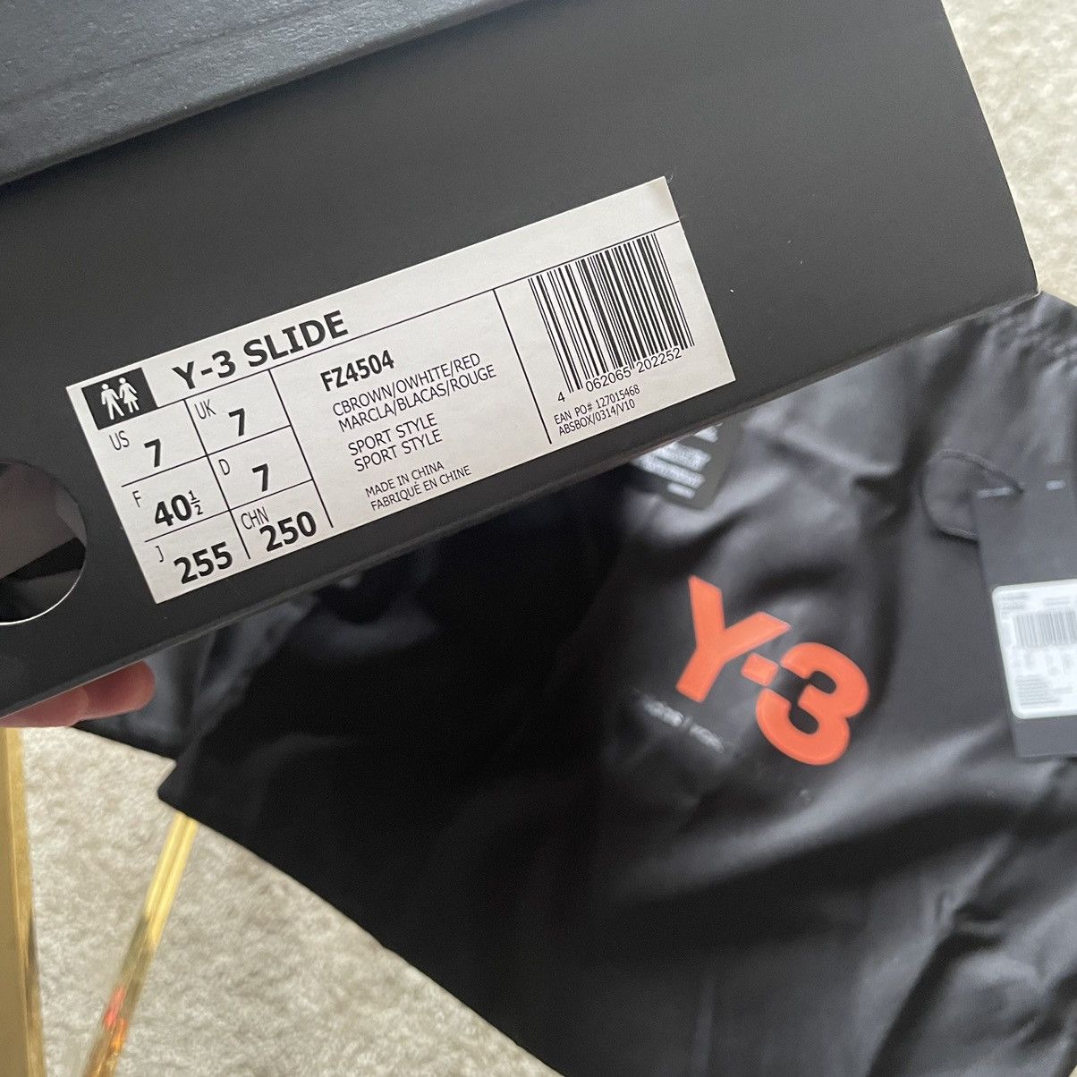 Adidas × Y-3 × Yohji Yamamoto Y-3 bliss slide chunky minimalism FZ4504 Size US 8 / IT 38 - 5 Thumbnail
