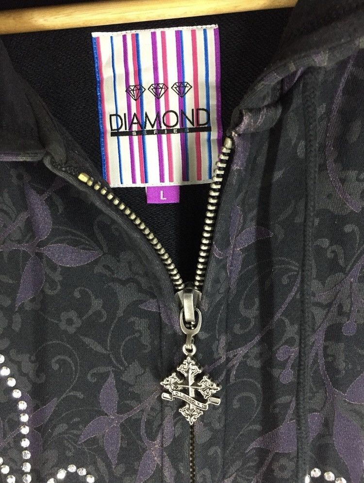 Other Diamond Brand Full Printed Rhinestone Hoodie Size US L / EU 52-54 / 3 - 6 Thumbnail