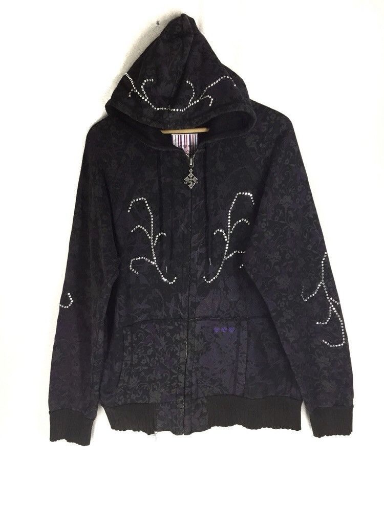 Other Diamond Brand Full Printed Rhinestone Hoodie Size US L / EU 52-54 / 3 - 1 Thumbnail
