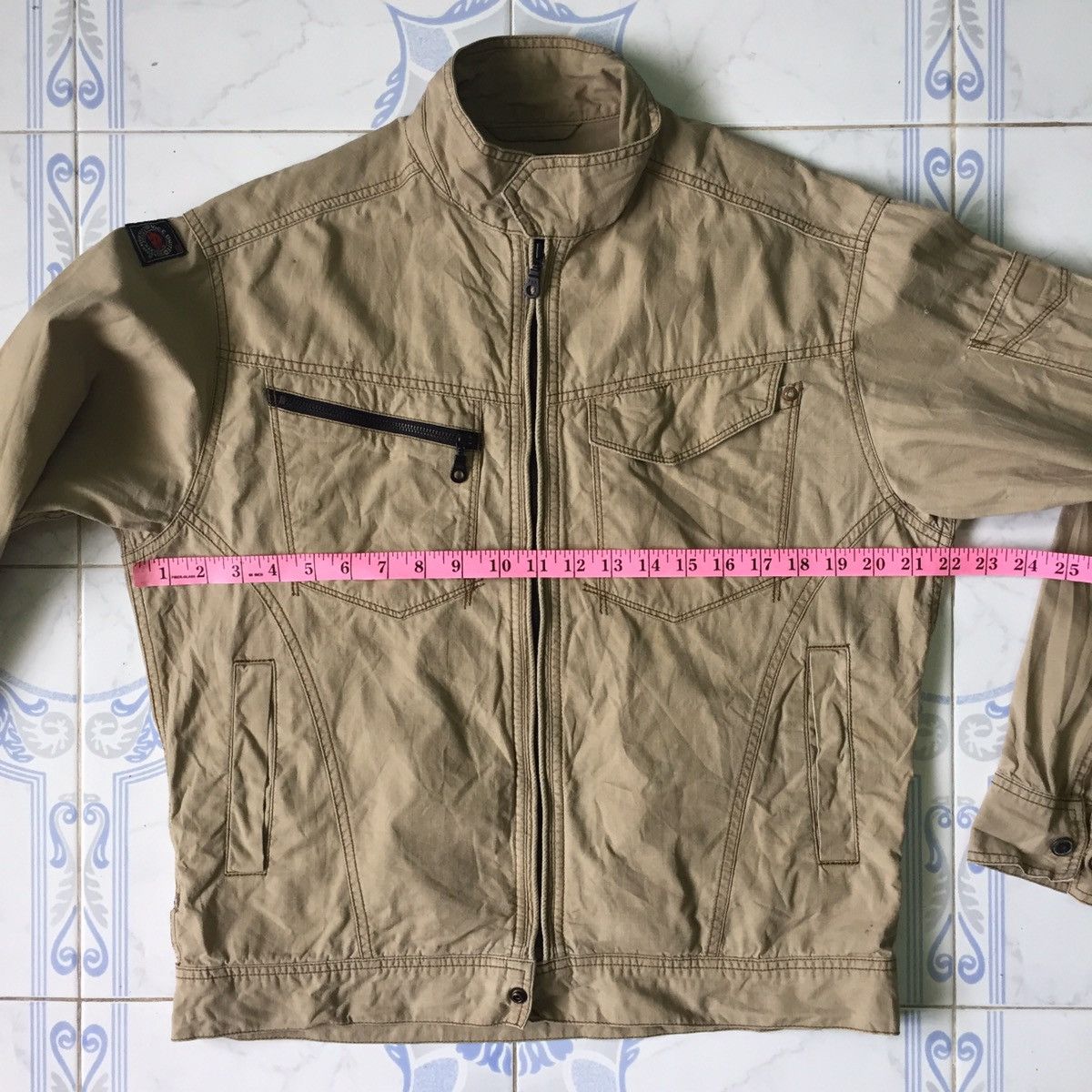 Japanese Brand Burtle Vice United Zipper Jacket Size US L / EU 52-54 / 3 - 20 Thumbnail