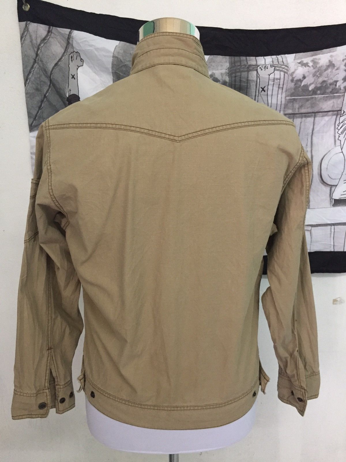 Japanese Brand Burtle Vice United Zipper Jacket Size US L / EU 52-54 / 3 - 7 Thumbnail